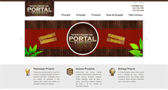 Desktop Screenshot of portalmadeiras.com