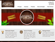 Tablet Screenshot of portalmadeiras.com